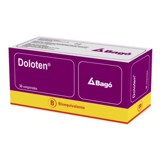 Imagen de DOLOTEN 325/37,5 MG X 30 COMP.