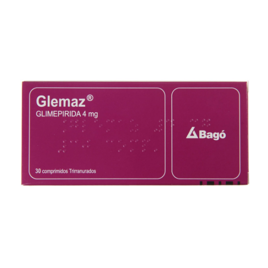 Imagen de GLEMAZ 4 MG X 30 COMP.