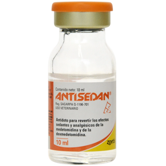 Imagen de VET ANTISED 5MG/ML 10 ML SOL. INY. X 1 FCO.