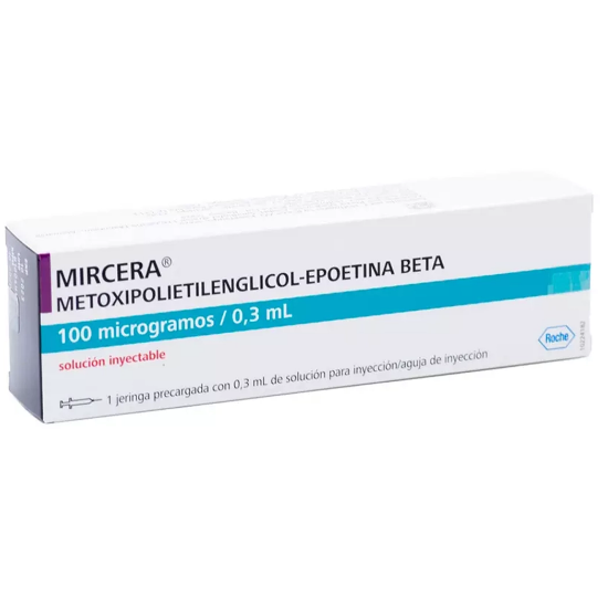 Imagen de MIRCERA 100MCG / 0,3ML SOL INY. 1 UNID.