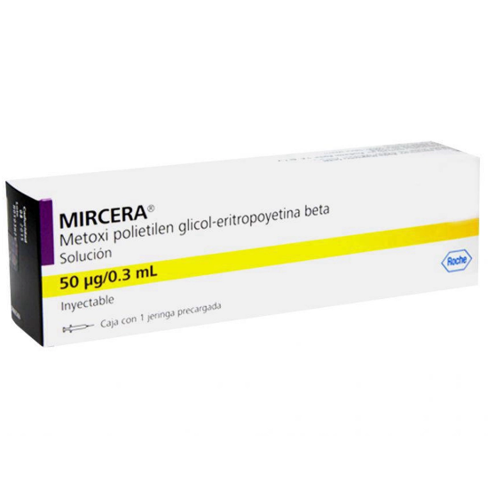 Imagen de MIRCERA 50MCG / 0 3ML SOL INY. 1 UNID.