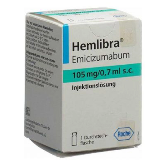 Imagen de HEMLIBRA 105MG / 0,7ML X 1 FA