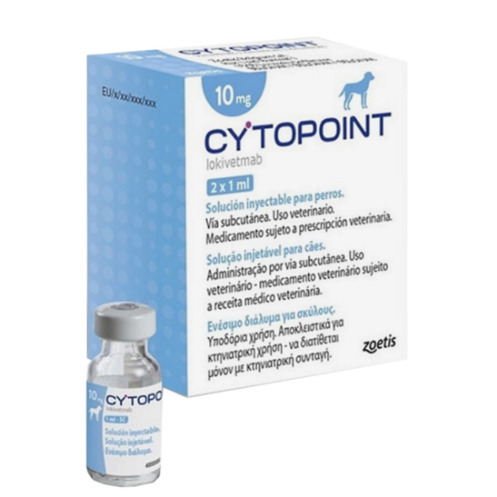 Imagen de VET (MV) CYTOPOINT 10MG 2 VIALES DE 1 ML