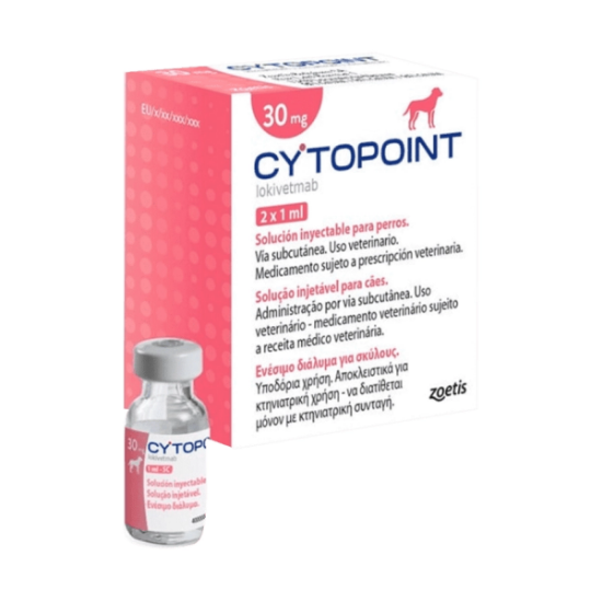 Imagen de VET (MV) CYTOPOINT 30MG 2 VIALES DE 1 ML