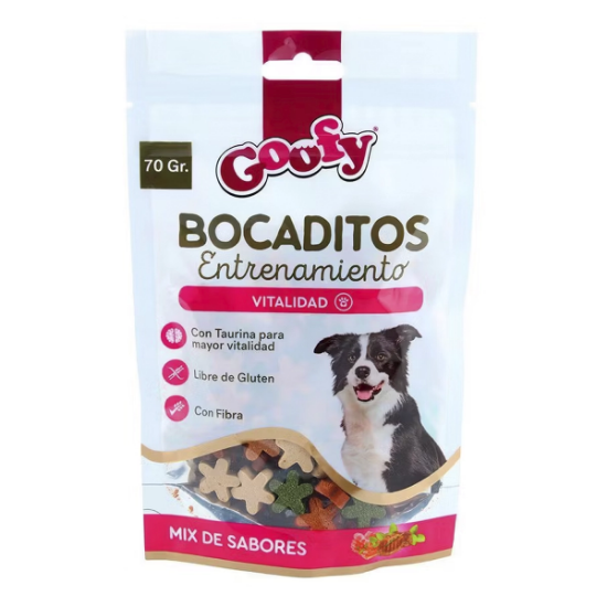 Imagen de VET GOOFY SNACK BOCADITOS DE ENTRENAMIENTO X 70G.