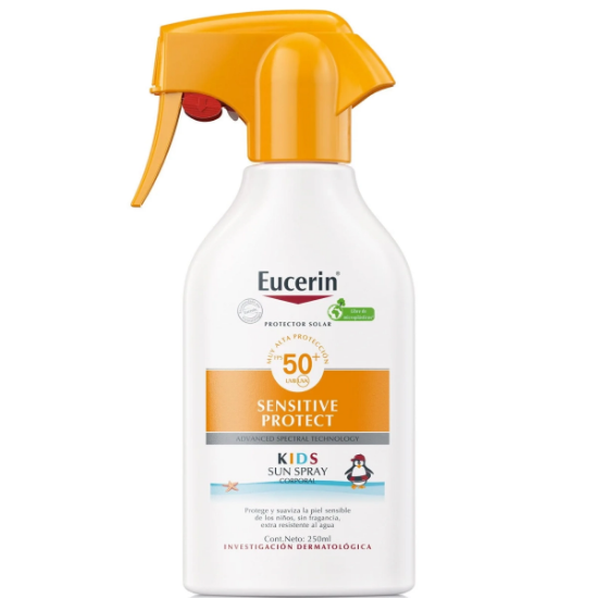 Imagen de EUCERIN SUN KIDS SENSITIVE PROTECT SPRAY FPS50+ 250ML
