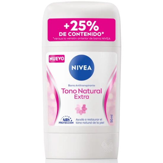 Imagen de NIVEA TONO NATURAL EXTRA STICK 50ML