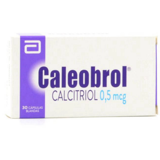 Imagen de CALEOBROL 0.5 MCG X 30 CAPS.
