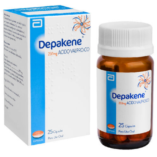 Imagen de DEPAKENE 250 MG X 25 CAPS.