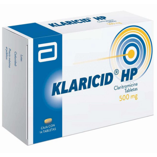 Imagen de KLARICID 500 MG X 14 COMP. FT