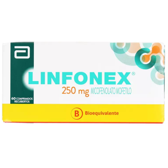 Imagen de LINFONEX 250MG X 60 COMP. REC.