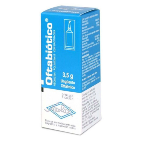 Imagen de OFTABIOTICO UNG. X 3,5 GR