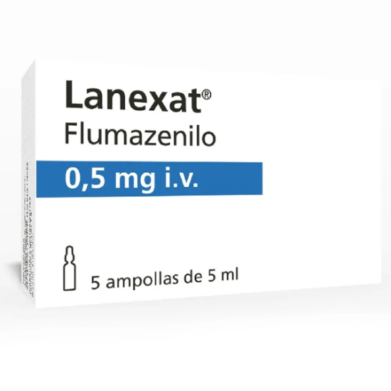 Imagen de LANEXAT 0,5 MG X 5 ML X 5 AMP