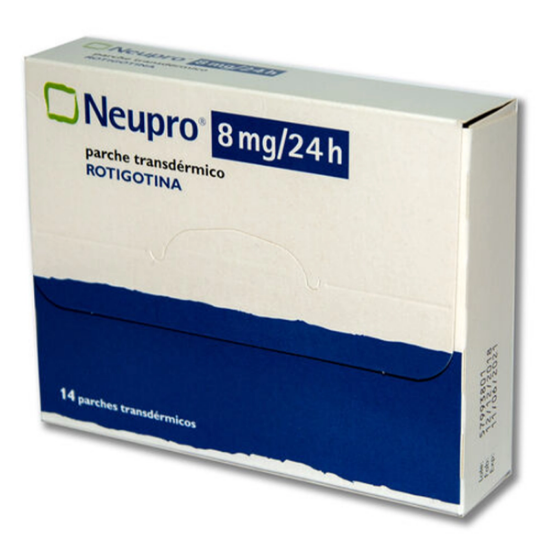 Imagen de NEUPRO 8 MG X 14 PARCHES