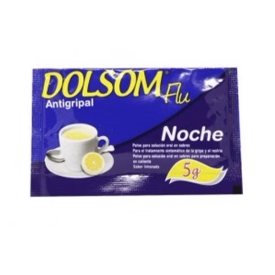 Imagen de DOLSOM FLU NOCHE X 1 SOBRE.