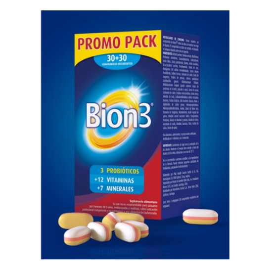 Imagen de BION 3 SENIOR X 30 + 30 COMP. REC.
