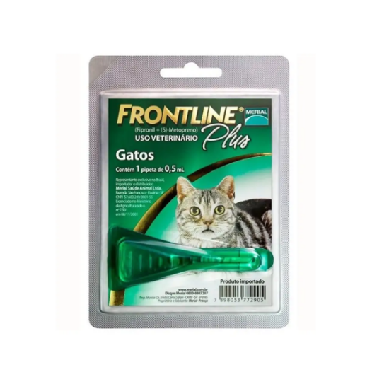 Imagen de VET FRONTLINE PLUS ESTUCHE 1 PIPETA 0.5 ML