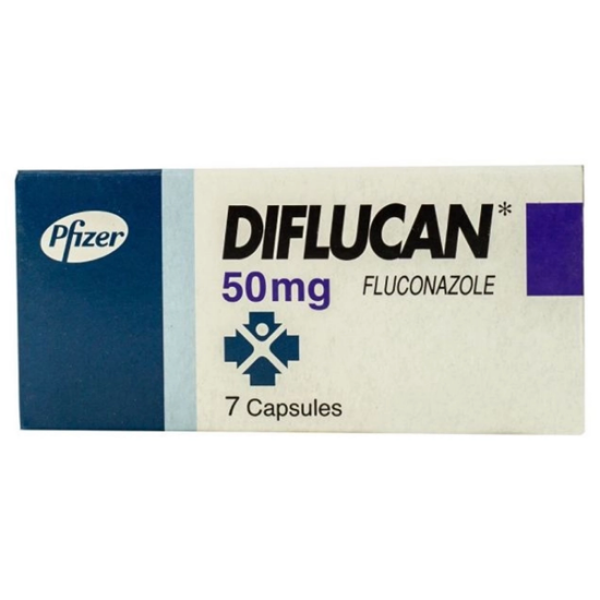 Imagen de DIFLUCAN 50 MG X 7 CAP.