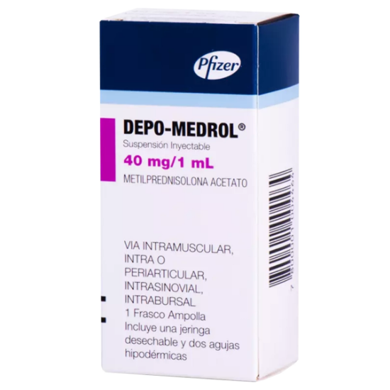 Imagen de DEPOMEDROL JP 40MG 1ML