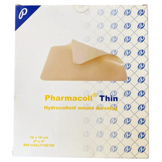 Imagen de PHARMACOLL THIN 10CM X 10CM X 10 UNID.