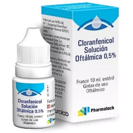 Imagen de CLORANFENICOL SOL. OFTAL. FCO X 10 ML