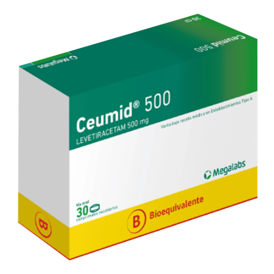 Imagen de CEUMID 500MG X 30 COMP. REC