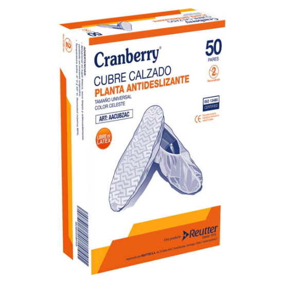 Imagen de CUBRE ZAPATO DESECHABLE AZUL BOLSA X 100 UNIDADES
