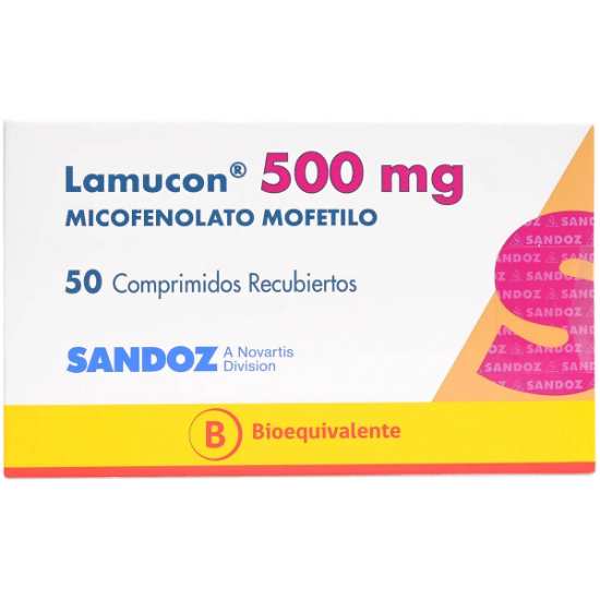 Imagen de LAMUCON 500 MG X 50 COMP.
