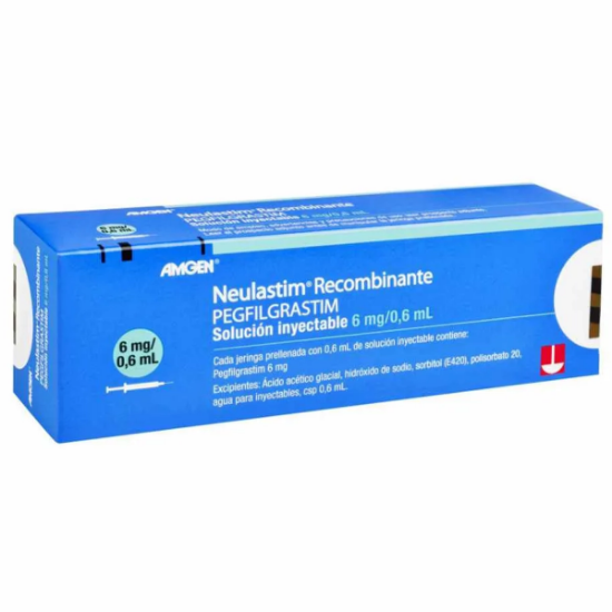 Imagen de NEULASTIM 6MG / 0,6ML X 1 JERINGA PRECARGADA