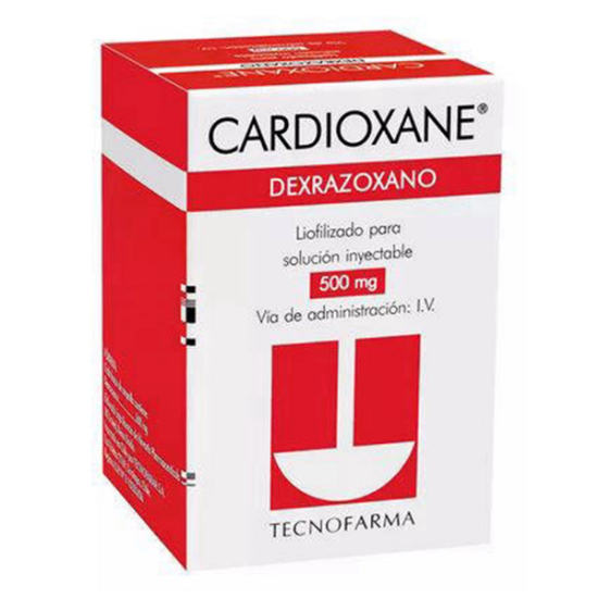 Imagen de CARDIOXANE 500 MG X 1 FCO. AMP.