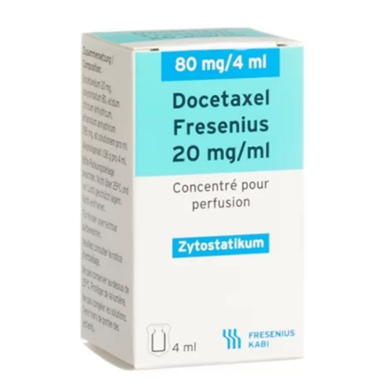 Imagen de DOCETAXEL 80MG / 4ML X 1 FCO. AMP.