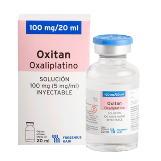 Imagen de OXALIPLATINO 100MG / 20ML X 1 FA