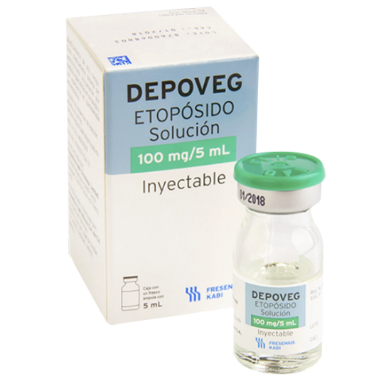 Imagen de ETOPOSIDO 100 MG/5 ML X 1 FCO.AMP.