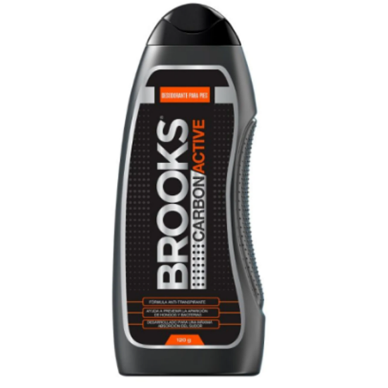 Imagen de Brooks carbón active talco x 120 g