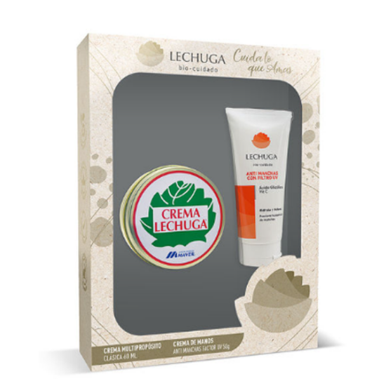 Imagen de ESTUCHE LECHUGA CLASICA 60 ML + CREMA MANOS SPF30 50G