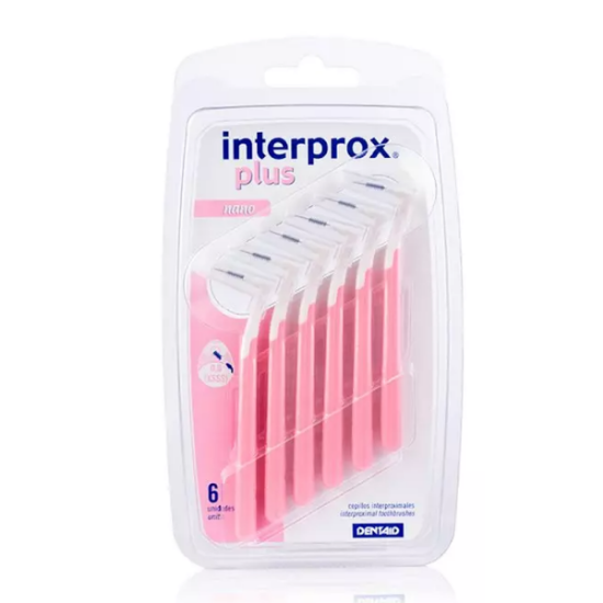 Imagen de INTERPROX PLUS NANO BLISTER X 6 UNID.