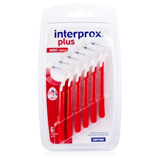 Imagen de INTERPROX PLUS MINICONICO BLISTER X 6 UNID.