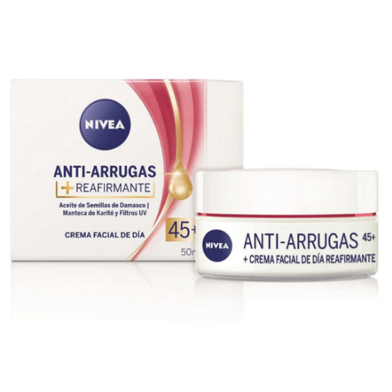 Imagen de NIVEA CREMA FACIAL ANTIARRUGAS + REAFIRMANTE 50 ML