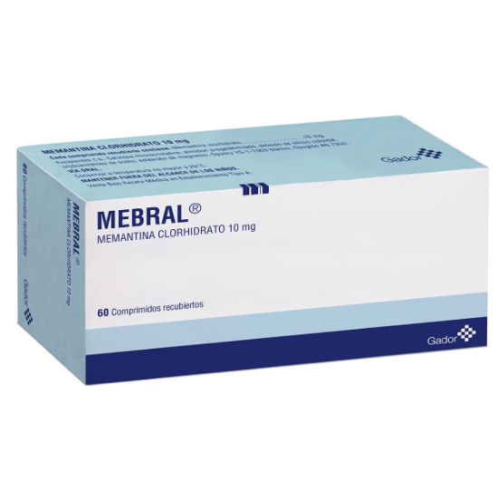 Imagen de MEBRAL 10MG CJ X 60 COMP. REC.