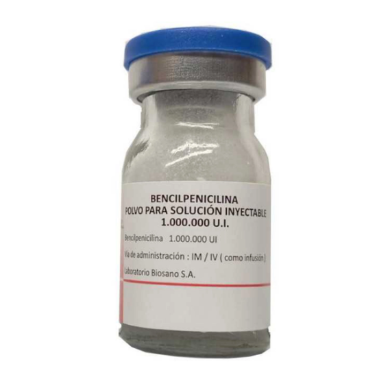 Imagen de BENCILPENICILINA SODICA 1M X 1 FCO.AMP.             