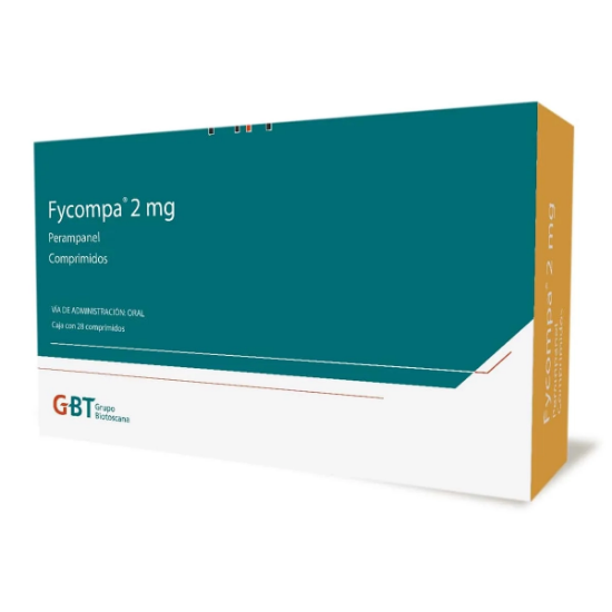 Imagen de FYCOMPA 2MG X 28 COMP.