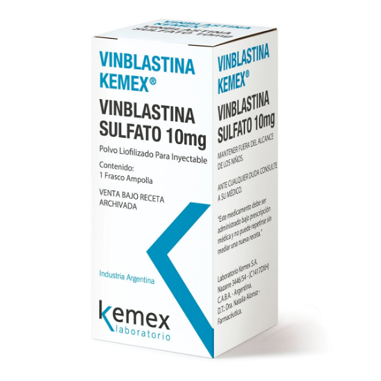 Imagen de VINBLASTINA 10MG / 10 ML X 1 FA