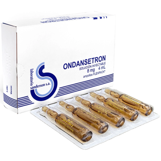 Imagen de ONDANSETRON 8 MG / 4 ML X 100 FLEX