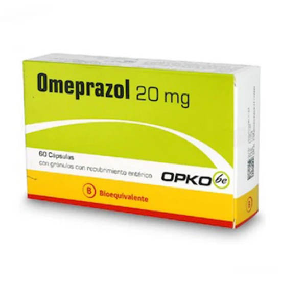 Imagen de OMEPRAZOL 20 MG X 60 CAPS.