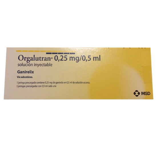 Imagen de ORGALUTRAN 0,25 MG X 0,5 ML X 1 JER