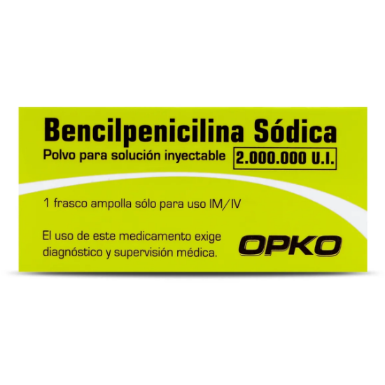Imagen de BENCILPENICILINA SODICA INY. 2 M X 50 AMP.      