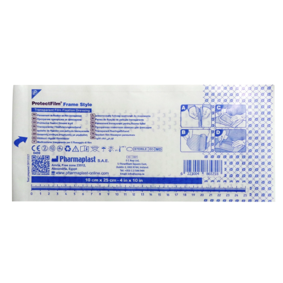 Imagen de PROTECTFILM ESTERIL 10CM X 25CM X 60 UNID.