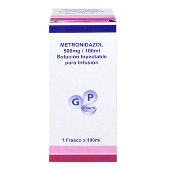 METRONIDAZOL 500MG / 100ML X 1 AMPOLLA