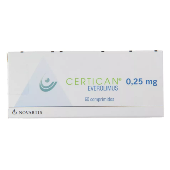 Imagen de CERTICAN 0.25 MG X 60 TABLETAS