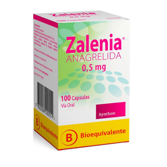 Imagen de Zalenia 0,5 mg x 100 comprimidos